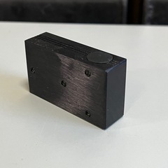 新潟精機 ミニレベル Type T-50 アルミ製 平型 50mm幅 ブラック 水平器 測定器 中古品 ④の画像