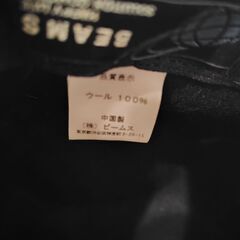 男性にも女性にも！BEAMS ハット ブラックの画像