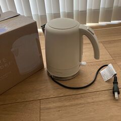 新品未使用　アイリスオーヤマ　電気ケトルの画像