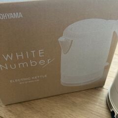 新品未使用　アイリスオーヤマ　電気ケトルの画像