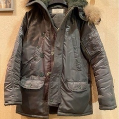 本格レプリカN3BアーミーミリタリージャケットモッズコートYMCLKY タイトの画像