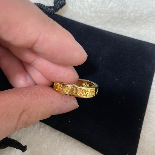 CHROME HEARTS クロムハーツ バブルガム CHクロス リング 14号 クロム