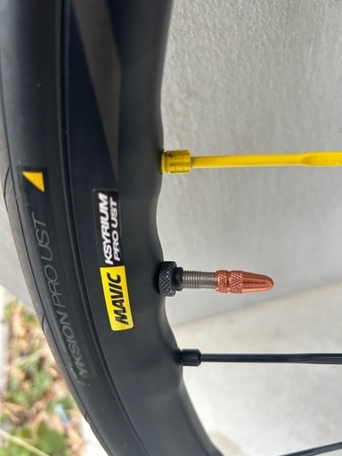 マビックキリシウム
 PRO UST Disc ホイール前後セット　 
