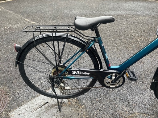 27インチ　変速　LED自転車