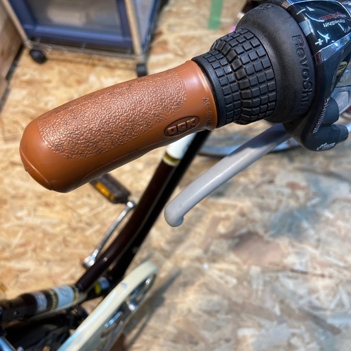 HM 自転車 24インチ チャイルドシート付き 6段変速 ママチャリ