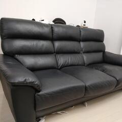 本皮ハイバック ソファー（現在使用中）　欲しい方に