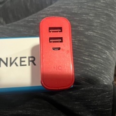 Anker PowerCore Fusion 5000 レッドの画像