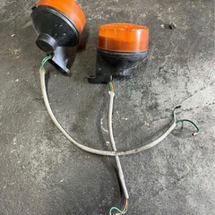 ★ ホンダ ジャイロX フロントウインカー セット ウインカー 左右 純正　HONDA td01 td02 修理　レストア　ストック　補修等に！の画像