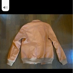 美品未使用近abahousdeリアルレザージャケット山羊革A2フライトミリタリー本革ジャンパーの画像