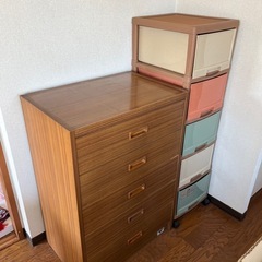 【3/8引取りに来てくれる方限定】レトロなタンス