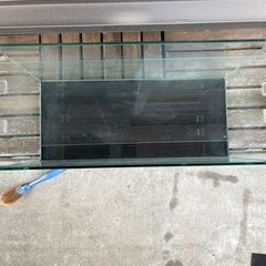 GEX 45㎝スリム水槽 ふちなし ガラス蓋ありの画像