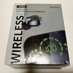 【新品未開封】Bluetooth ワイヤレスイヤホン お譲りします。