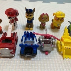 パウパトロール　フィギュア付きの画像