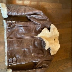 horn worksリューグーレザーB-3ライダースリアル本牛革極暖最強アウターの画像