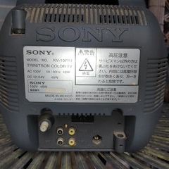 ソニー　10型ブラウン管テレビ  の画像