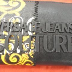 ヴェルサーチ ジーンズ 長財布 バロック ラウンドファスナー ブラック VERSACE JEANS 札幌 西岡店の画像