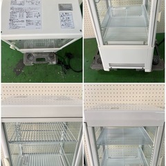 サンデン4面ガラス冷蔵ショーケース 2019年 両面開き