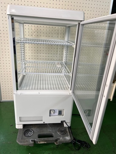 サンデン4面ガラス冷蔵ショーケース 2019年  両面開き