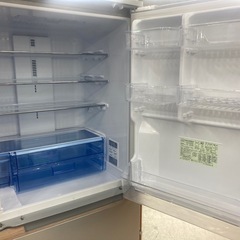 【愛品館江戸川店】保証充実 SHARP 2021年製 457L 5ドア冷凍冷蔵庫 SJ-MW46H-Sの画像