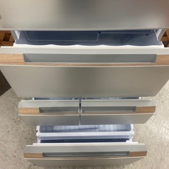 【愛品館江戸川店】保証充実 SHARP 2021年製 457L 5ドア冷凍冷蔵庫 SJ-MW46H-Sの画像