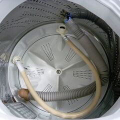 ☆②Panasonic 全自動洗濯機 NA-F5B1 5.0Kg 2022年製 上開き パナソニック 単身者向け 1人暮らしサイズ ビッグウェーブ洗浄 札幌市 北区 屯田 の画像