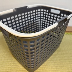 【美品】カインズ　高さが変えられる腰らくバスケット グレーの画像