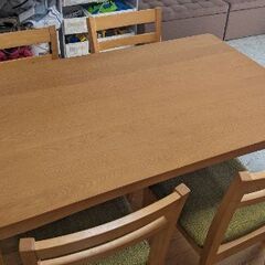 ニトリ　ダイニングテーブルセット　5点セット