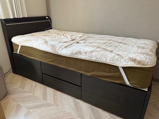 ニトリ シングルベット フレーム＋Nスリープマットレス Nスリープ