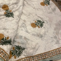 インド製　綿入りお布団の画像