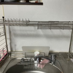 伸縮水切りラックの画像