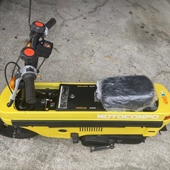 モトコンポ　人気のイエロー　未登録車の画像