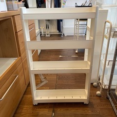 収納スリムラック   キッチン収納    管理番号10203の画像