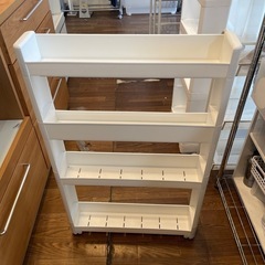 収納スリムラック   キッチン収納    管理番号10203