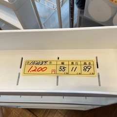 収納スリムラック   キッチン収納    管理番号10203の画像