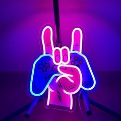 『A』LEDおしゃれライト 部屋の装飾に✨