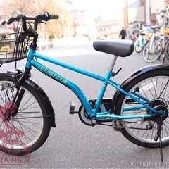 子供用自転車−22インチギア付き