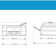 (成約済み)プリンター(brother dcp-j962n)の画像