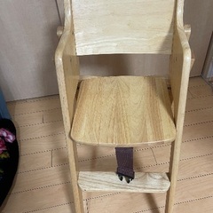【決まりました】ベビーハイチェア 〖KATOJI〗の画像