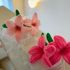 Fiore.J.Rose🌹ふわふわモールフラワー🌸の画像