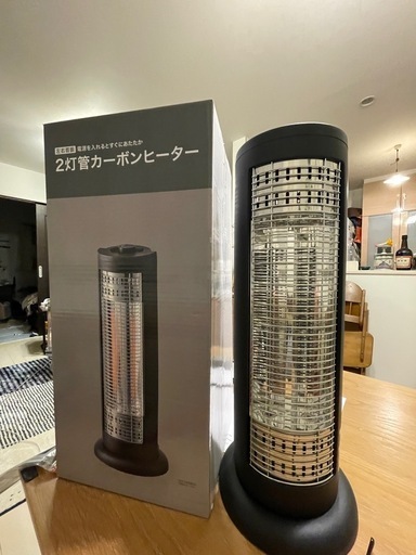 2灯菅カーボンヒーター