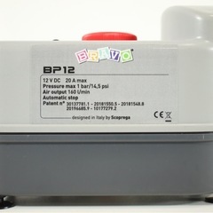 BRAVO BP12 ブラヴォー 高圧電動エアーポンプ 最大14.5PSI DC12V用の画像
