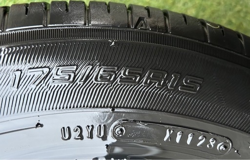 3月20日　お取引終了　高年式　175 65 r15 トヨタ純正ホイール　4本セット 　   