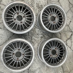当時物フィンレーシング14インチ4ケツ114.3
