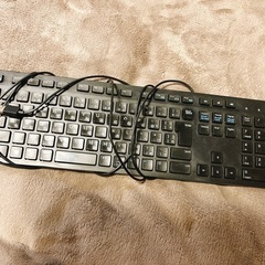 【一部ジャンク】DELL キーボード USB端子 有線 