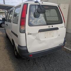 値下げ!!GK-KR42Vライトエース7KEインジェクション車KP61KE70ドナートランポ等マニュアル5速抹消済車両　機関良好で自走可でも内外装難ありの画像