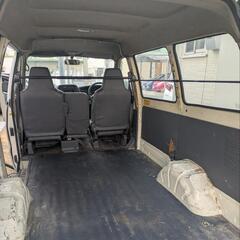 値下げ!!GK-KR42Vライトエース7KEインジェクション車KP61KE70ドナートランポ等マニュアル5速抹消済車両　機関良好で自走可でも内外装難ありの画像