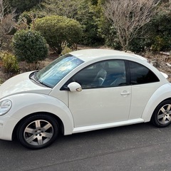 ★特別値下げ　VWニュービートル.白　ETC ドラレコ　シートヒーター付★の画像