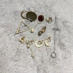 7つ まとめ売り イヤリング ネックレス ヘアアクセサリー レデ...