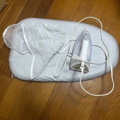 アイロン　アイロン台　当て布