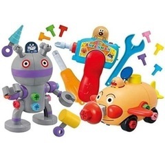 あんぱんまん だだんだん 組み立て おもちゃの画像